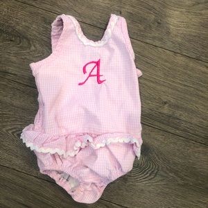 Smocked baby girls Swimsuit